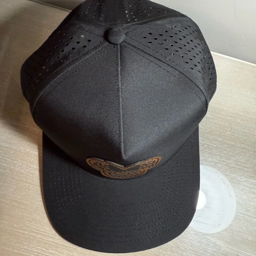 NEW Minnie Animal Kingdom Leather Patch Hat - Picture 2 of 3